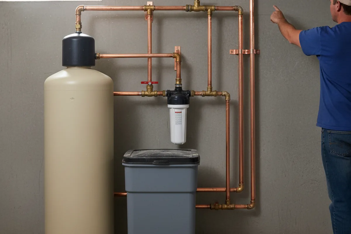 Whole-house water treatment system installed in Sheboygan